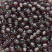 Miyuki seed beads 8/0 - Mint pearl lined pink mist 8-3814